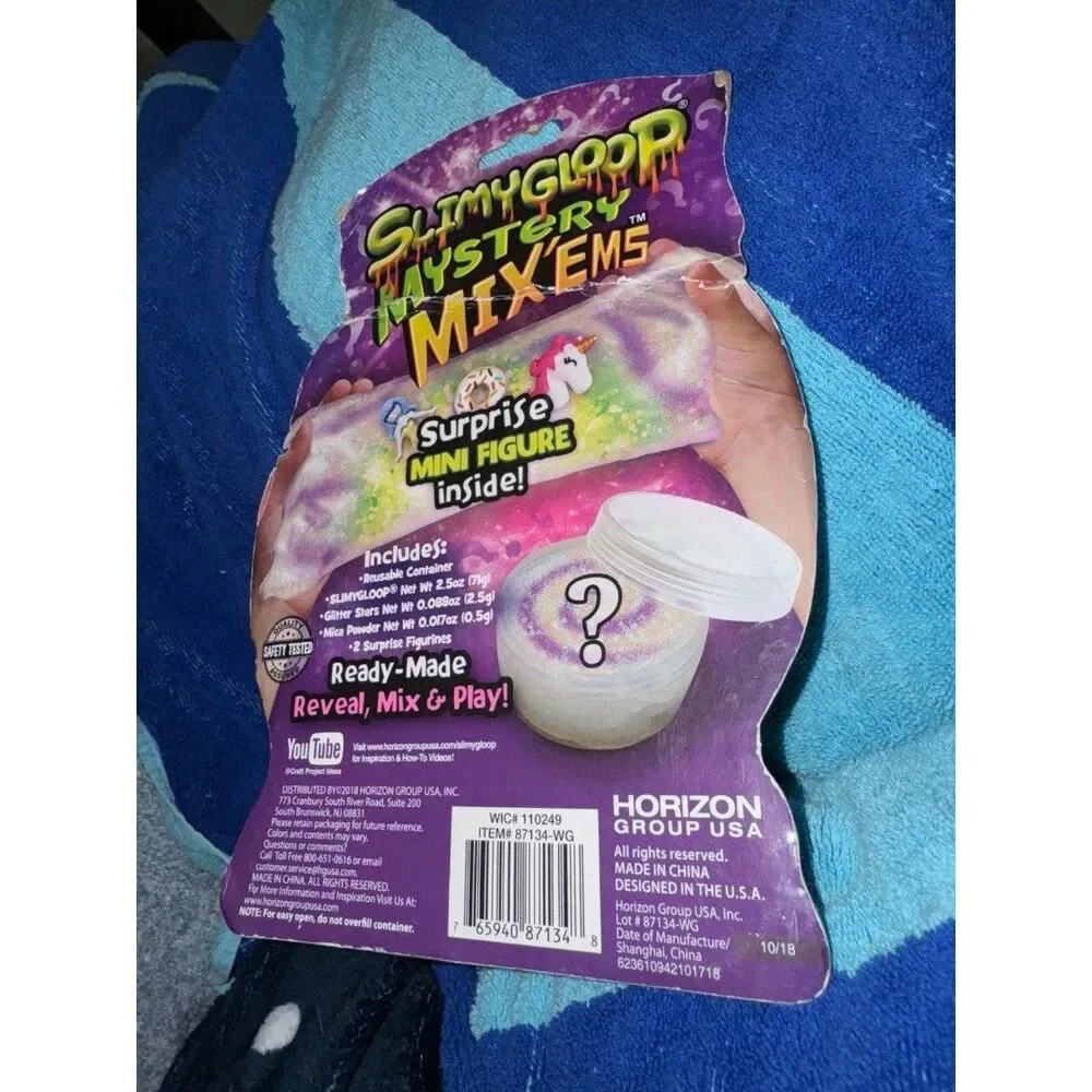 SlimyGloop Mystery Mixems damaged packaging B19